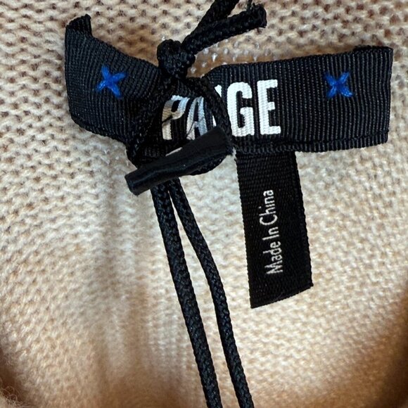 Paige Midi Sweater Dress Knit Wool Blend Turtleneck Small - Picture 7 of 11